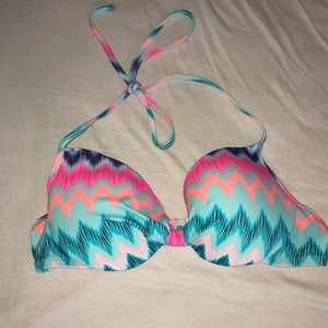 Pink Victoria’s Secret swim top